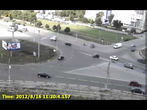 ДТП 16.08.2012 на кольце 9мкр.