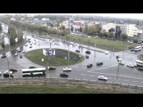 ДТП 12.10.2012 на кольце 9 мкр.