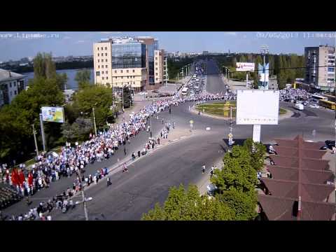 Праздничное шествие 9.05.2013 на пл.Мира