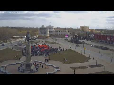 Митинг 29.03.2014 против произвола ЖКХ в Липецке