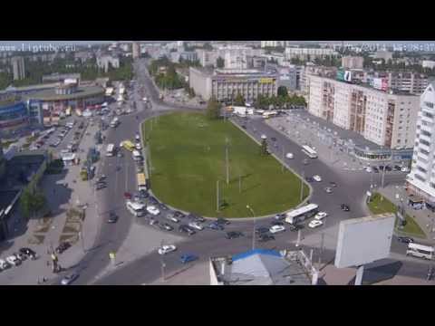 Байкеры на пл. Победы в Липецке