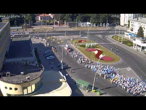 Шествие на День города Липецка 19.07.2014г.